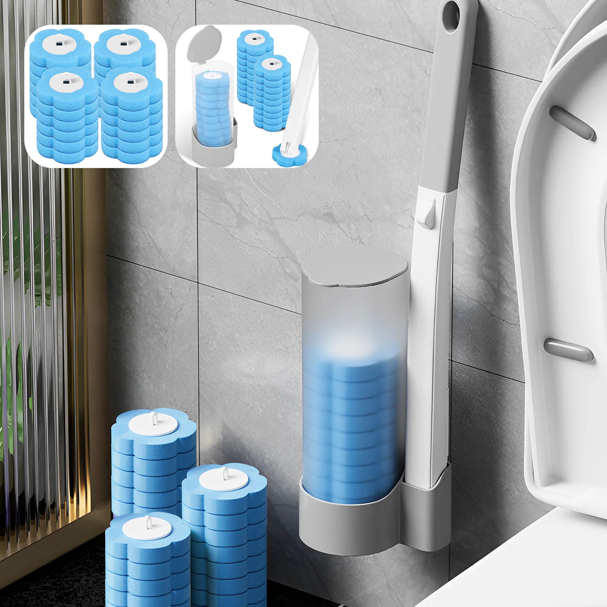 TossAway™ Toilet Brush