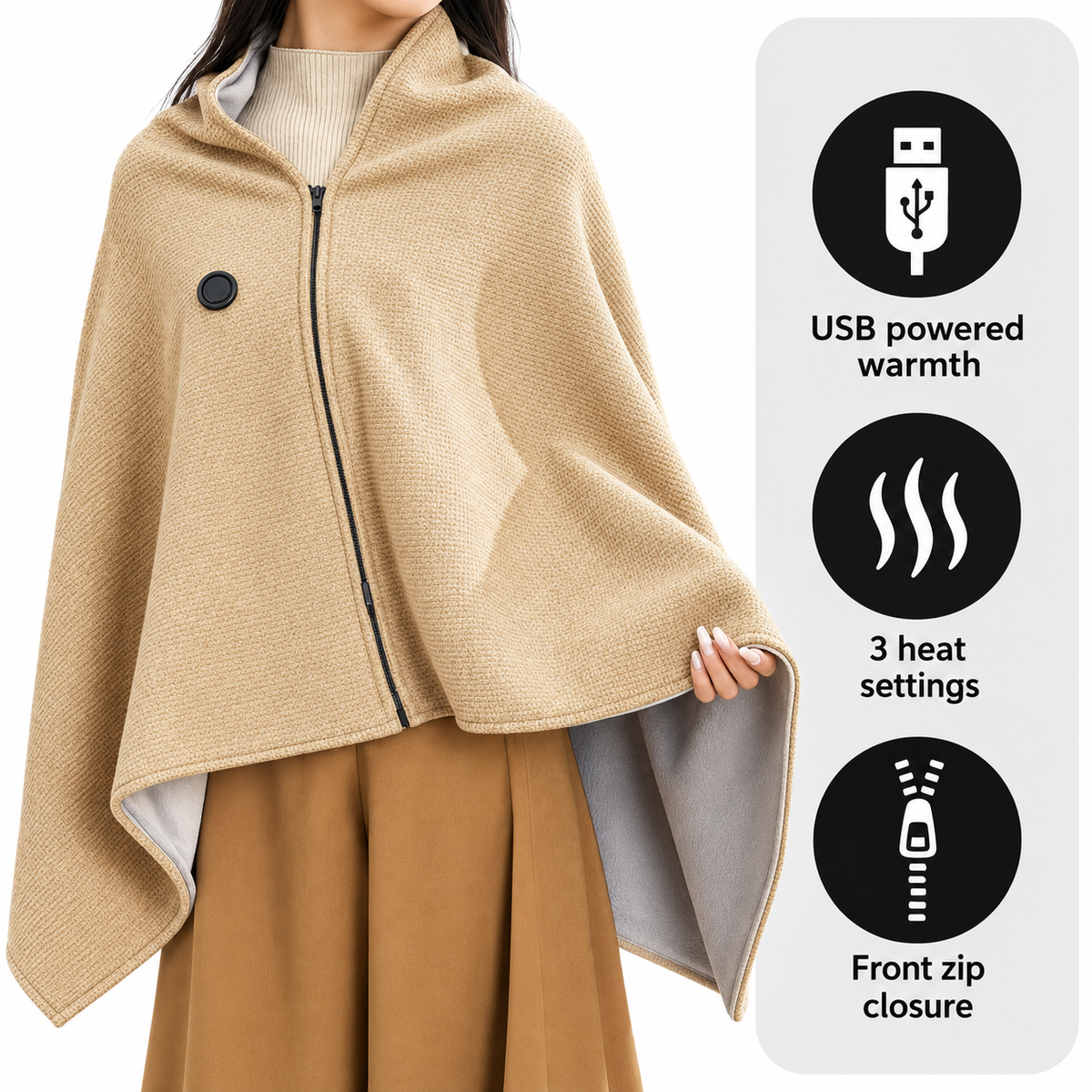 HeatHaven™ Heated Blanket