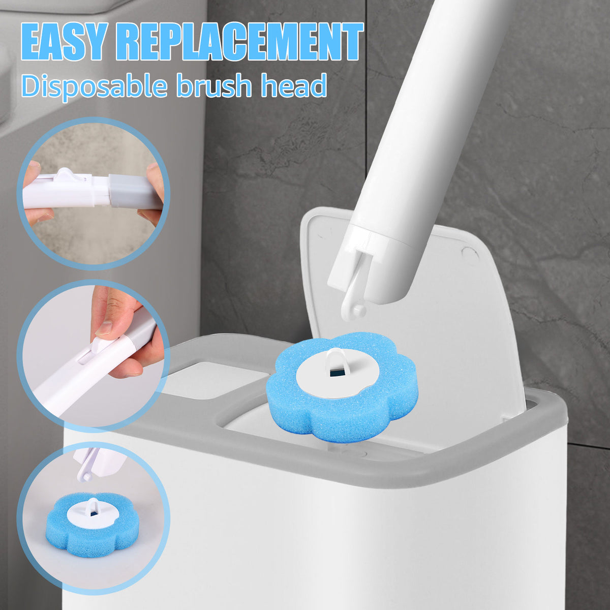 TossAway™ Toilet Brush